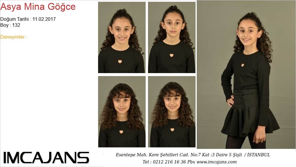 Asya Mina G��ce - IMC AJANS