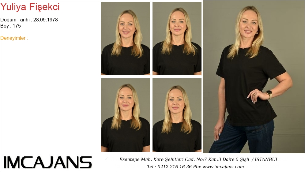 Yuliya Fiekci - IMC AJANS