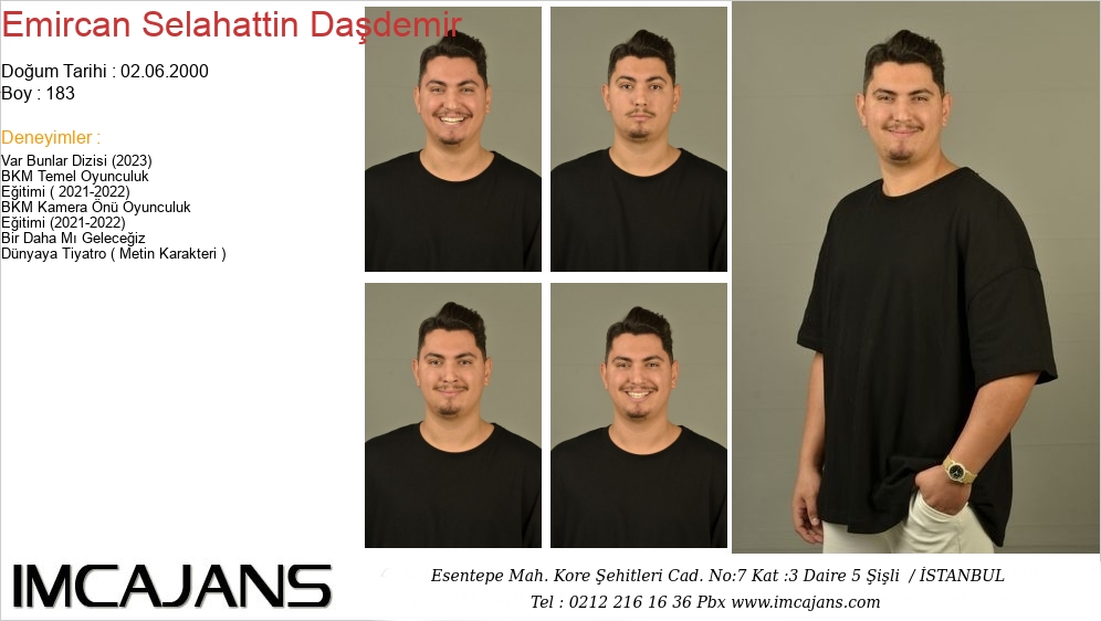 Emircan Selahattin Da�demir - IMC AJANS