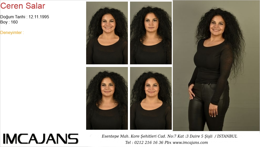 Ceren Salar - IMC AJANS