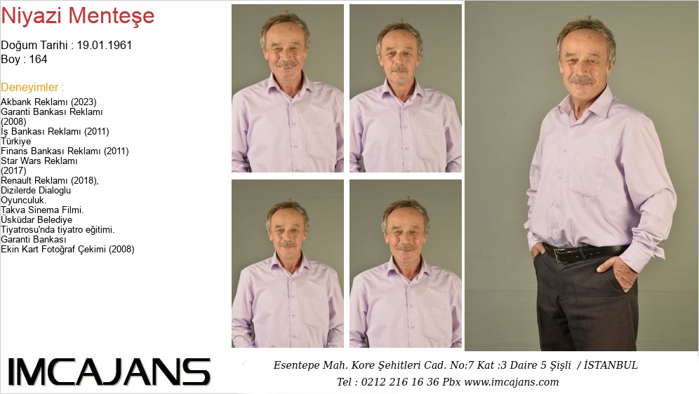 Niyazi Mente�e - IMC AJANS