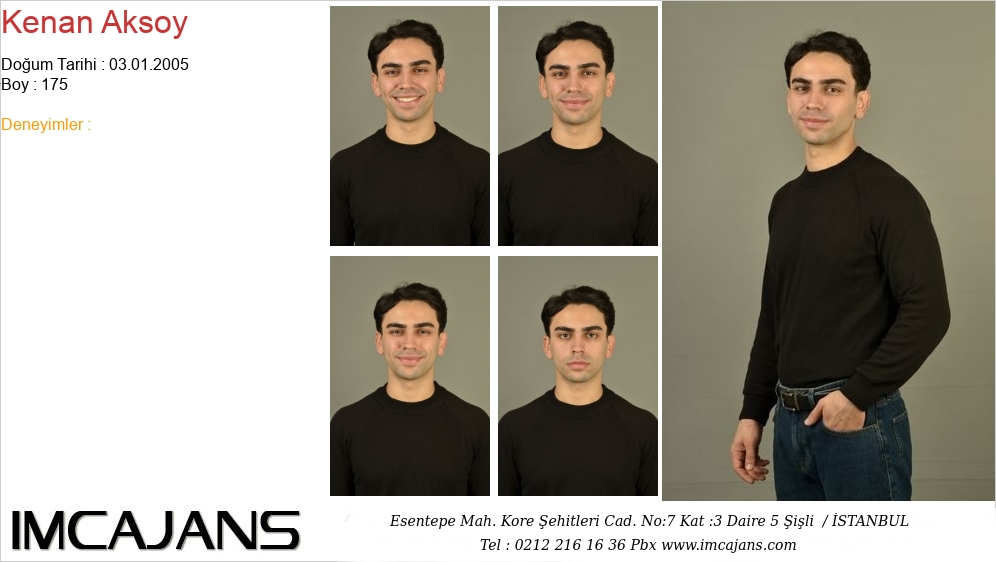 Kenan Aksoy - IMC AJANS