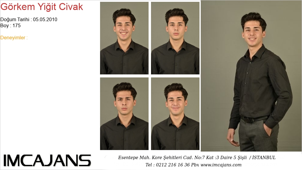 G�rkem Yi�it Civak - IMC AJANS