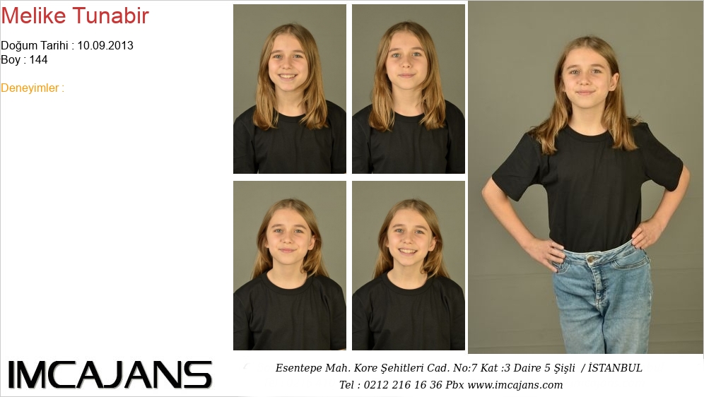 Melike Tunabir - IMC AJANS