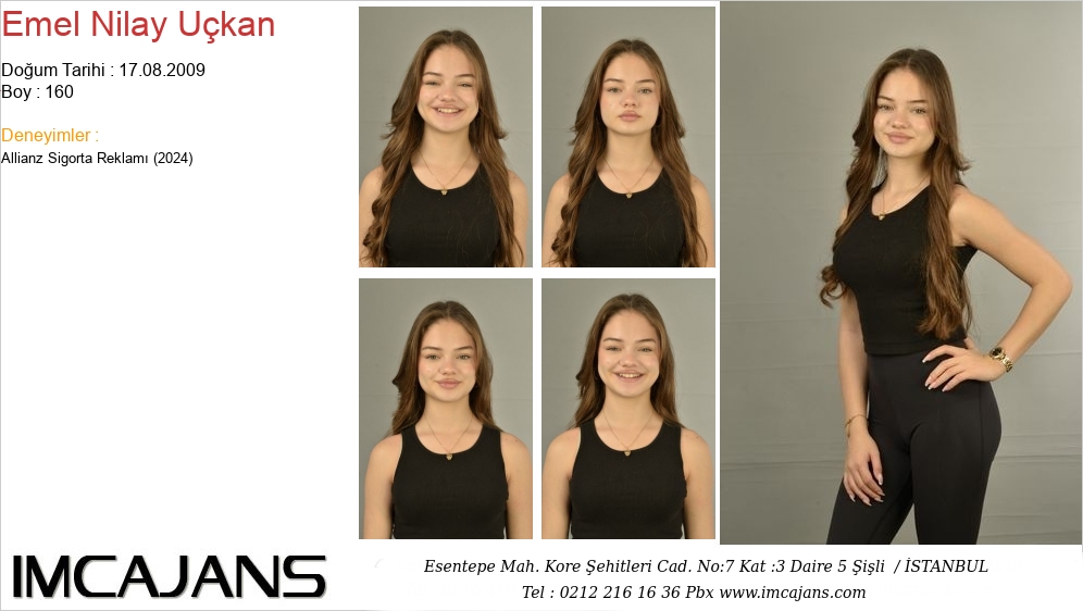 Emel Nilay U�kan - IMC AJANS