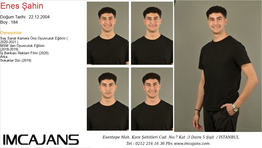 Enes �ahin - IMC AJANS