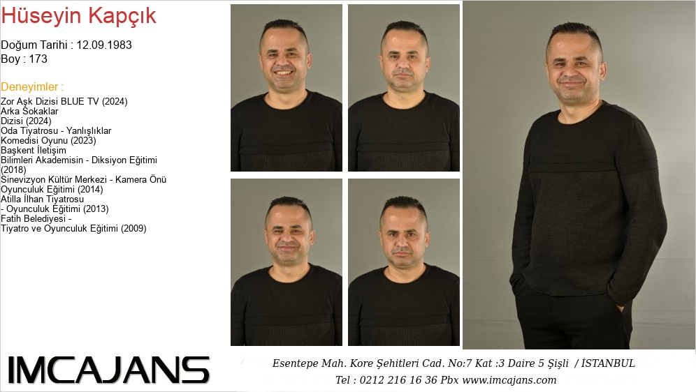 H�seyin Kap��k - IMC AJANS