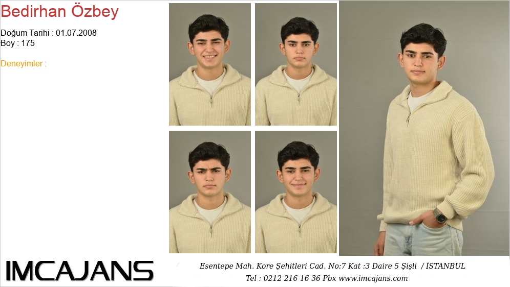 Bedirhan �zbey - IMC AJANS