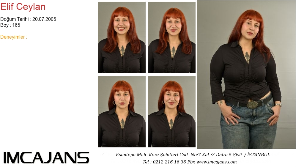 Elif Ceylan - IMC AJANS