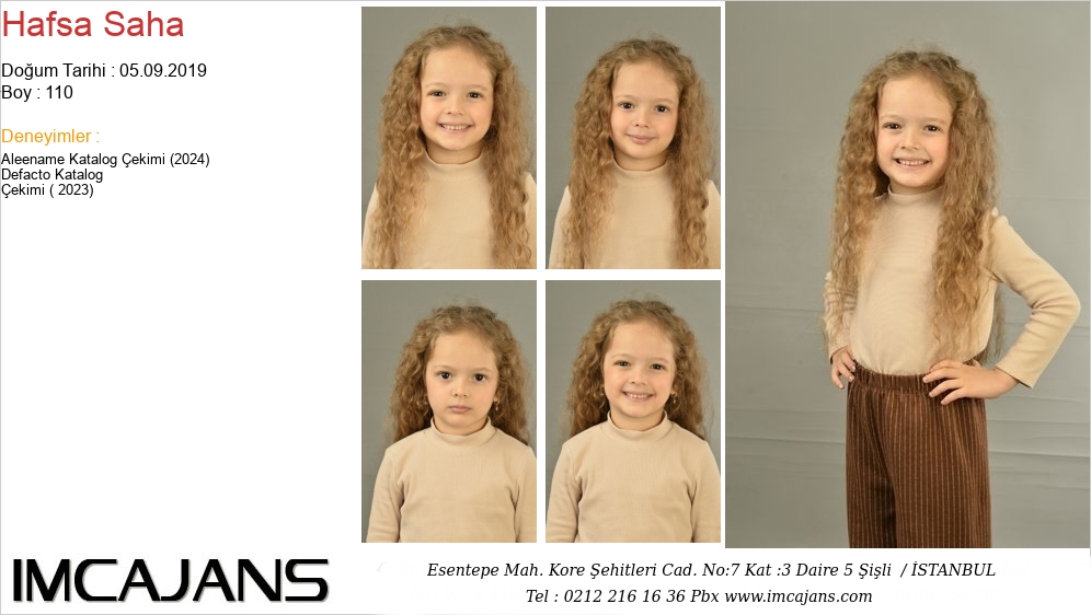 Hafsa Saha - IMC AJANS