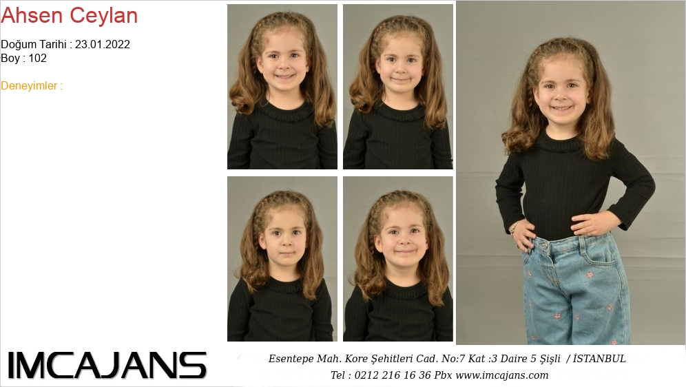 Ahsen Ceylan - IMC AJANS