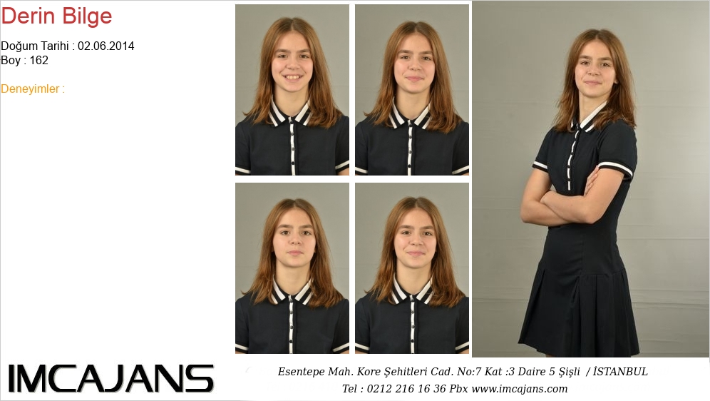 Derin Bilge - IMC AJANS