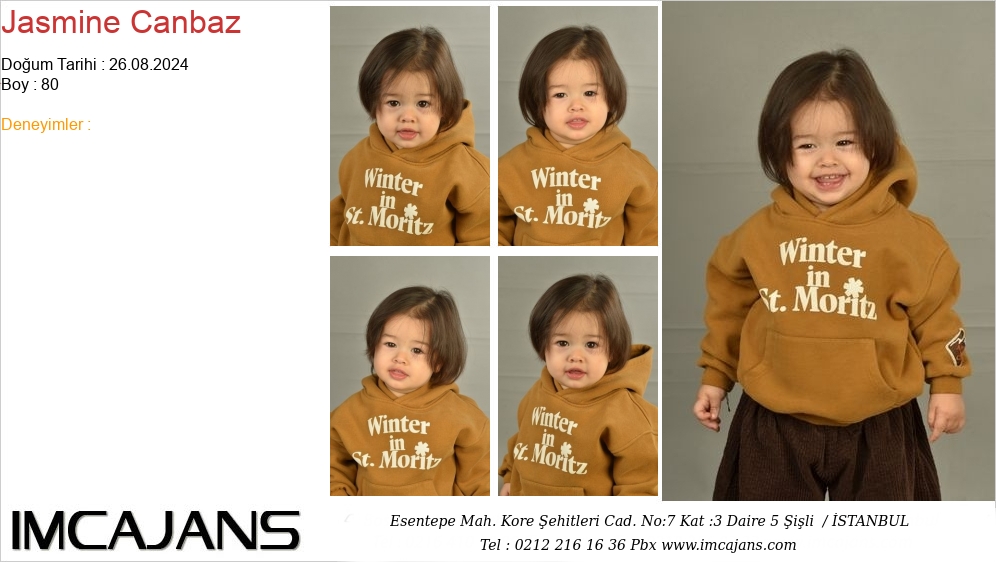 Jasmine Canbaz - IMC AJANS