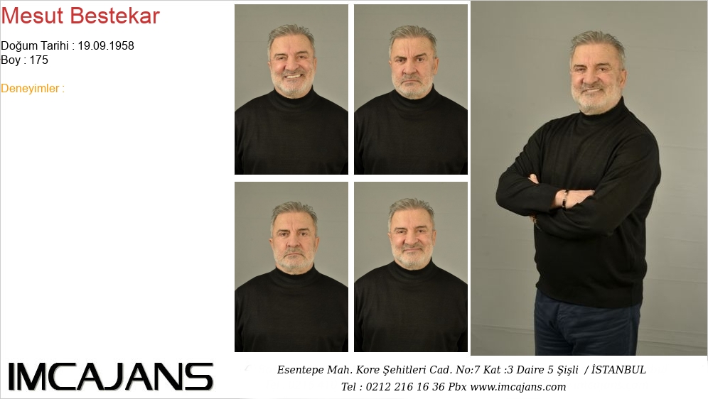 Mesut Bestekar - IMC AJANS