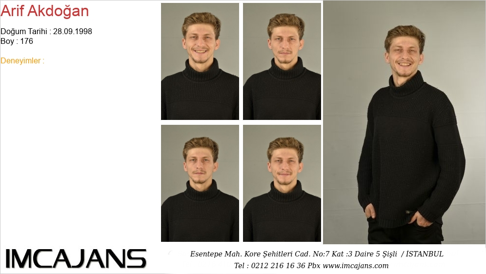 Arif Akdo�an - IMC AJANS