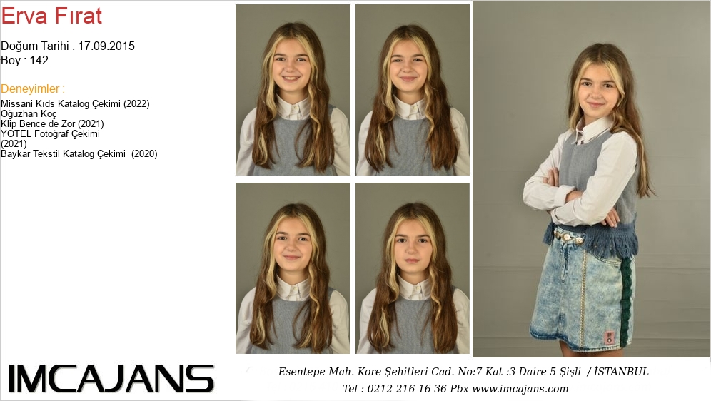 Erva F�rat - IMC AJANS