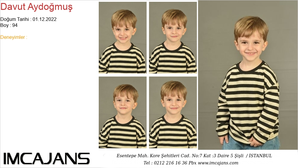 Davut Aydo�mu� - IMC AJANS