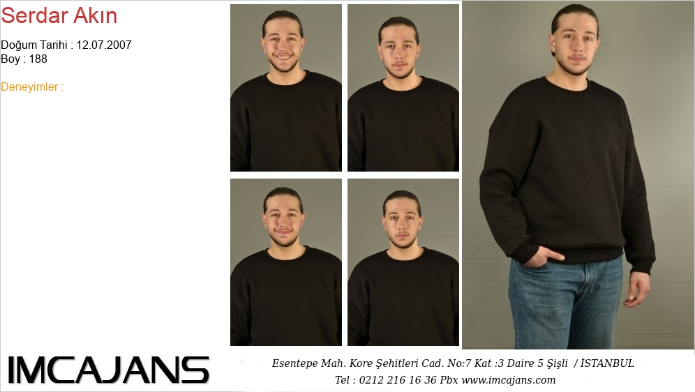 Serdar Ak�n - IMC AJANS