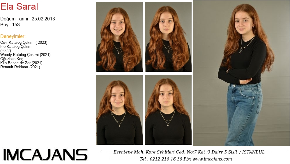 Ela Saral - IMC AJANS