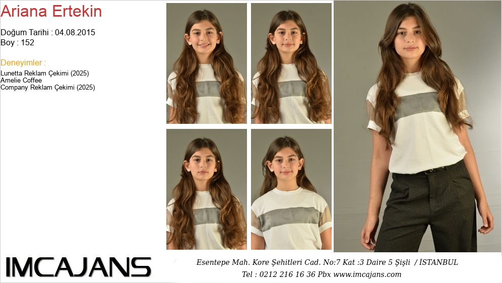 Ariana Ertekin - IMC AJANS