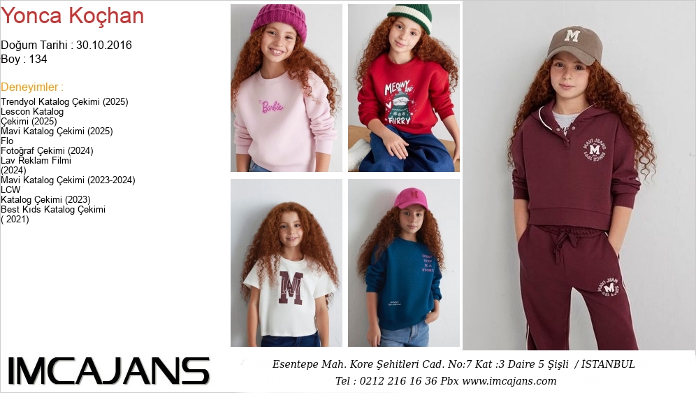 Yonca Ko�han - IMC AJANS