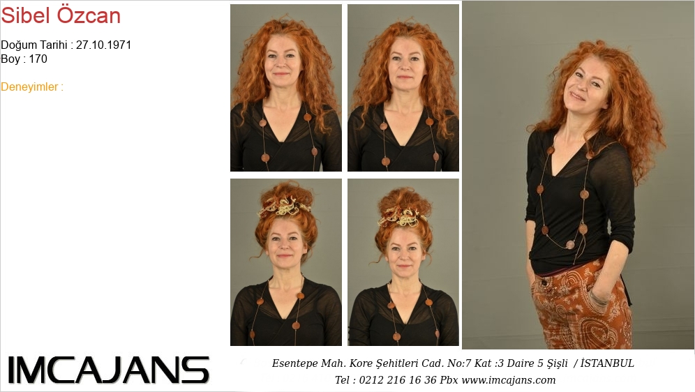 Sibel �zcan - IMC AJANS