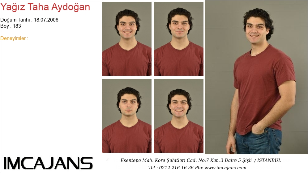 Ya��z Taha Aydo�an - IMC AJANS