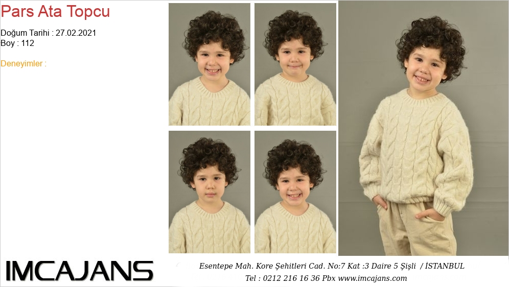 Pars Ata Topcu - IMC AJANS