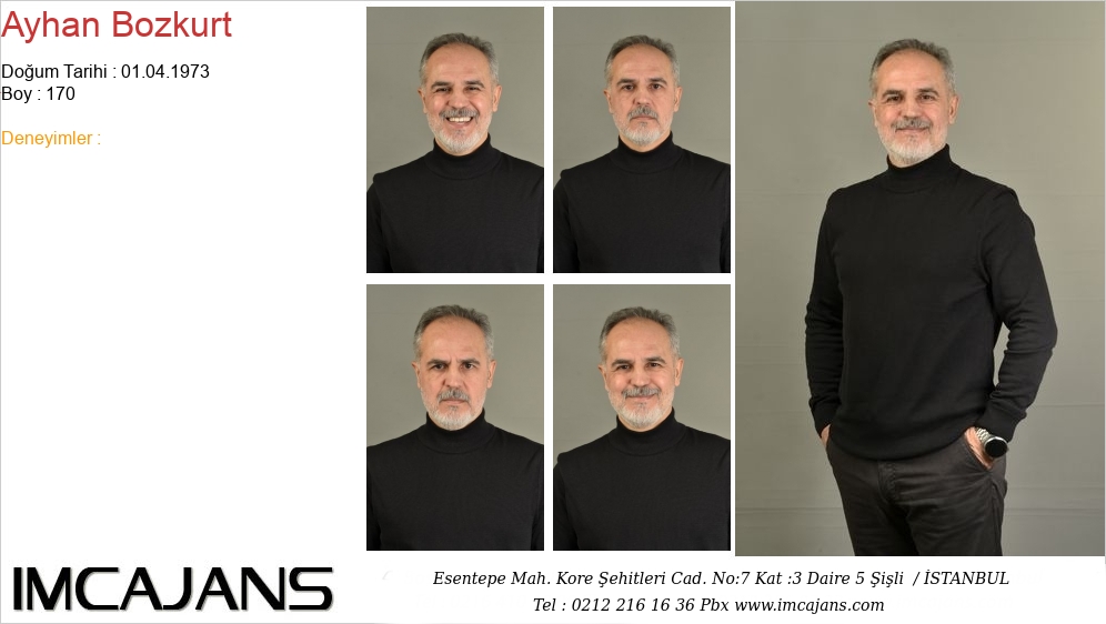 Ayhan Bozkurt - IMC AJANS