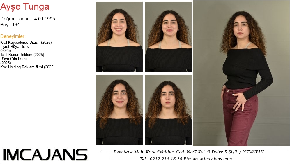 Ay�e Tunga - IMC AJANS