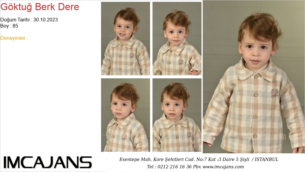 G�ktu� Berk Dere - IMC AJANS