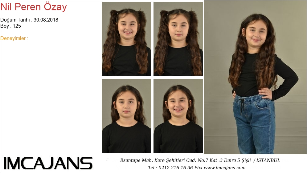 Nil Peren �zay - IMC AJANS