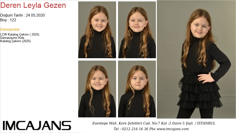 Deren Leyla Gezen - IMC AJANS