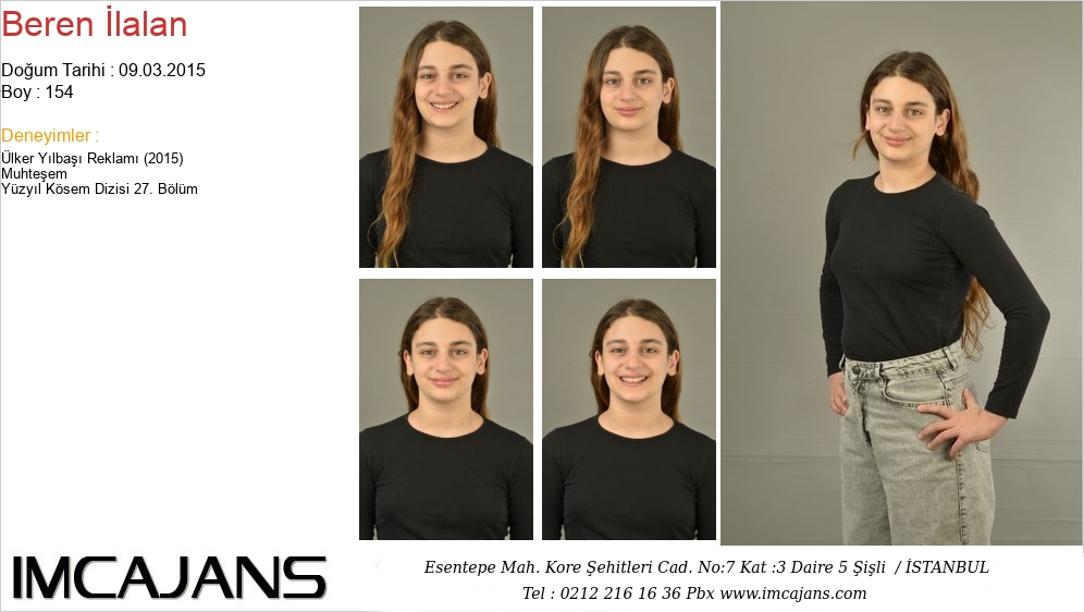 Beren �lalan - IMC AJANS