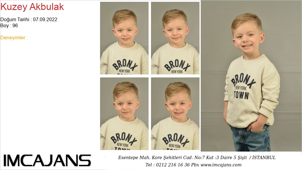 Kuzey Akbulak - IMC AJANS