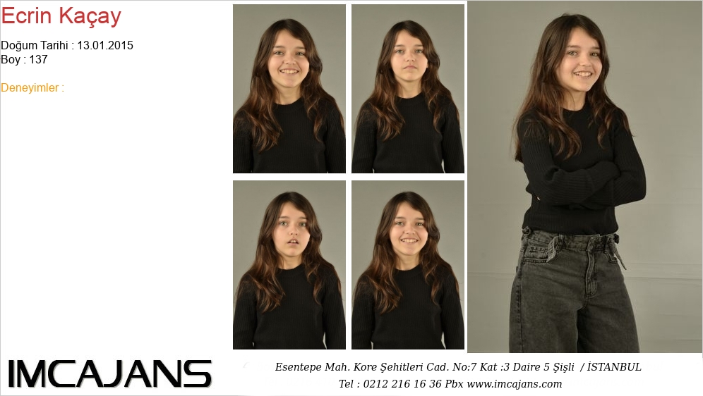 Ecrin Ka�ay - IMC AJANS