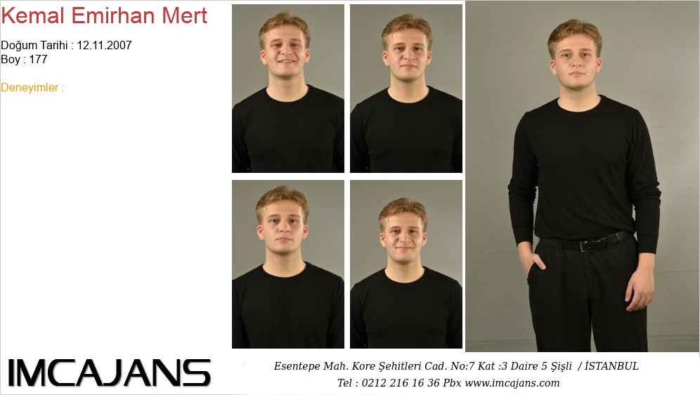 Kemal Emirhan Mert - IMC AJANS