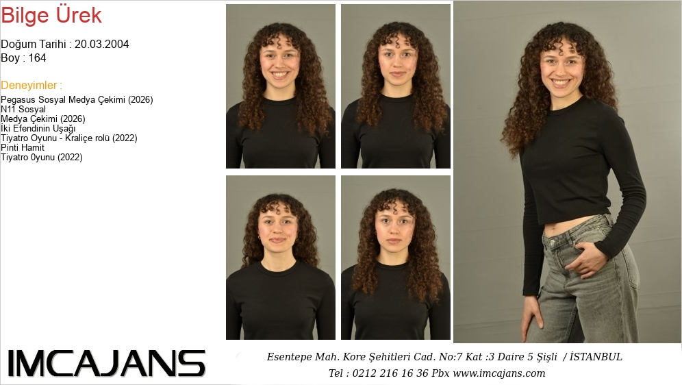 Bilge �rek - IMC AJANS