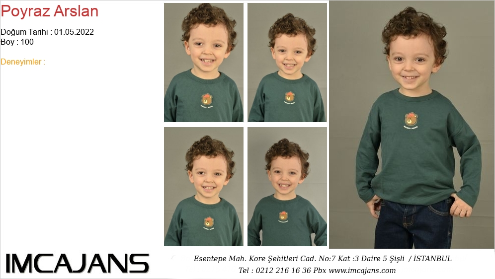 Poyraz Arslan - IMC AJANS