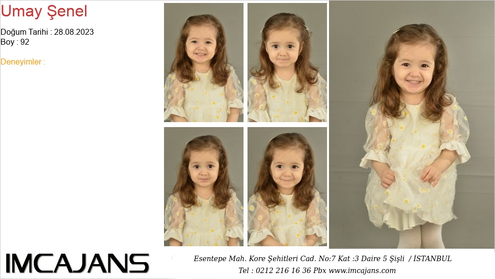 Umay �enel - IMC AJANS