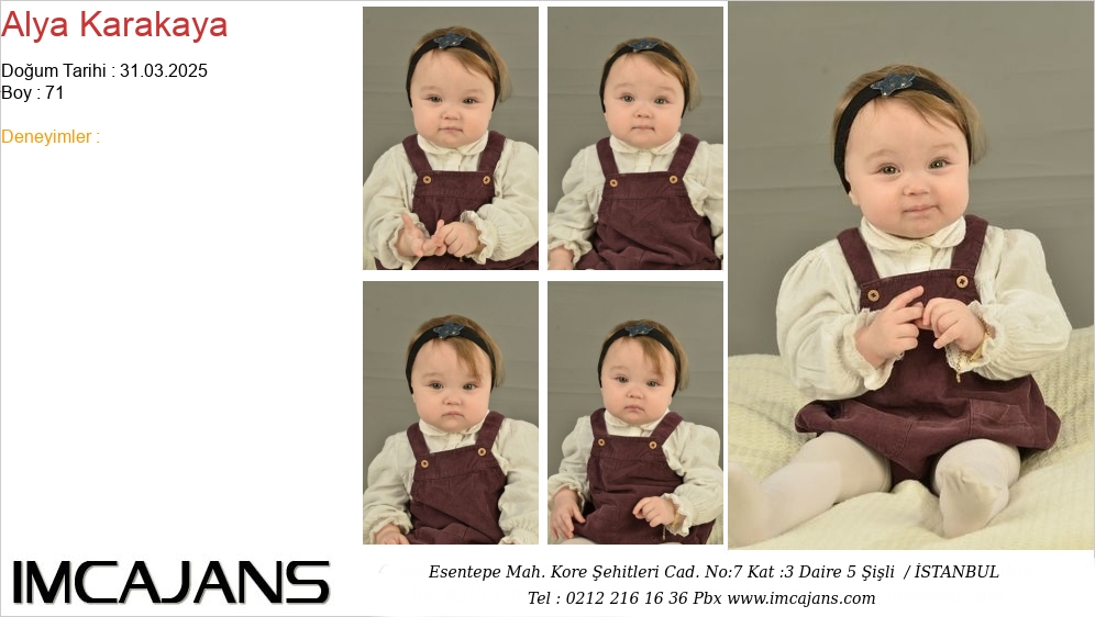 Alya Karakaya - IMC AJANS