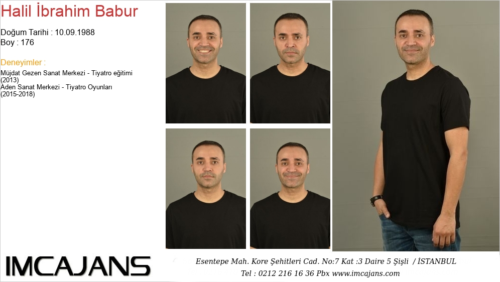 Halil �brahim Babur - IMC AJANS