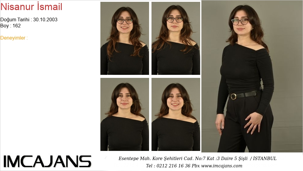 Nisanur �smail - IMC AJANS