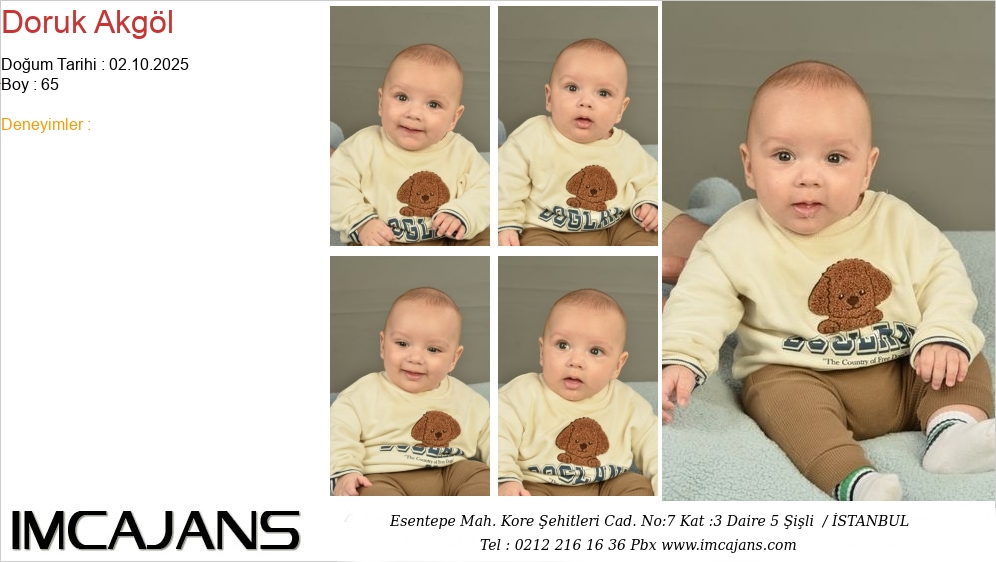 Doruk Akg�l - IMC AJANS