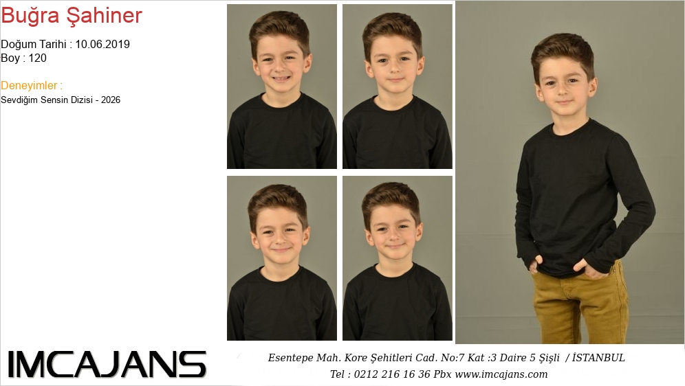 Bu�ra �ahiner - IMC AJANS