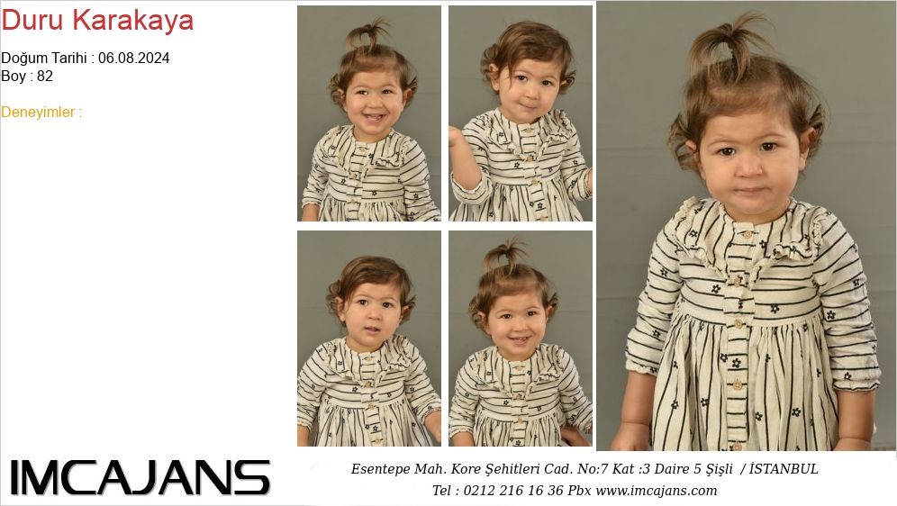 Duru Karakaya - IMC AJANS