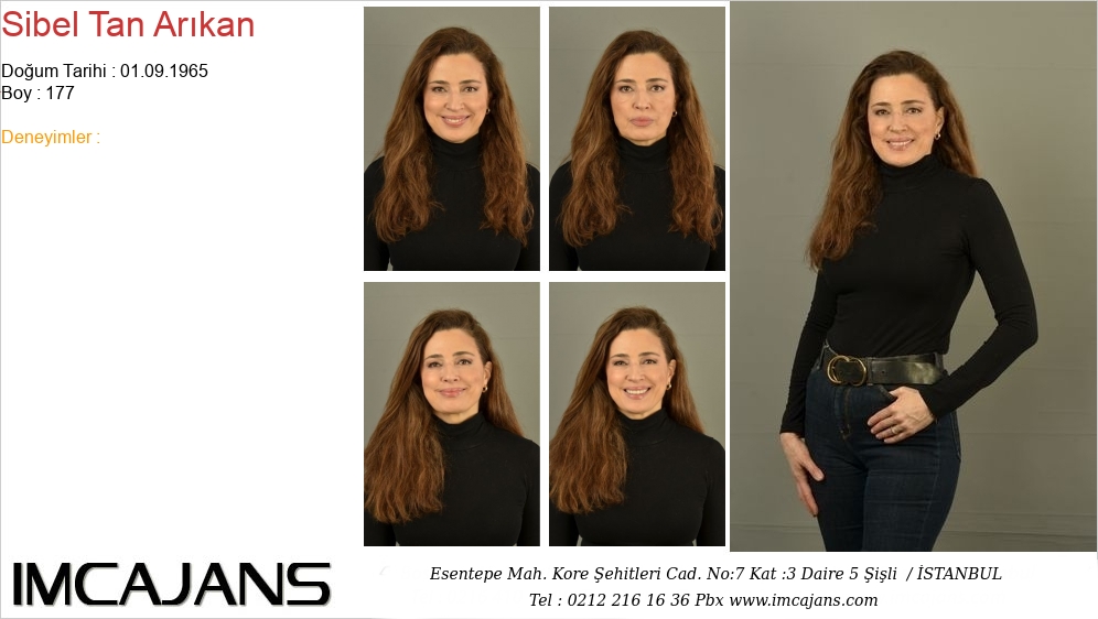 Sibel Tan Ar�kan - IMC AJANS
