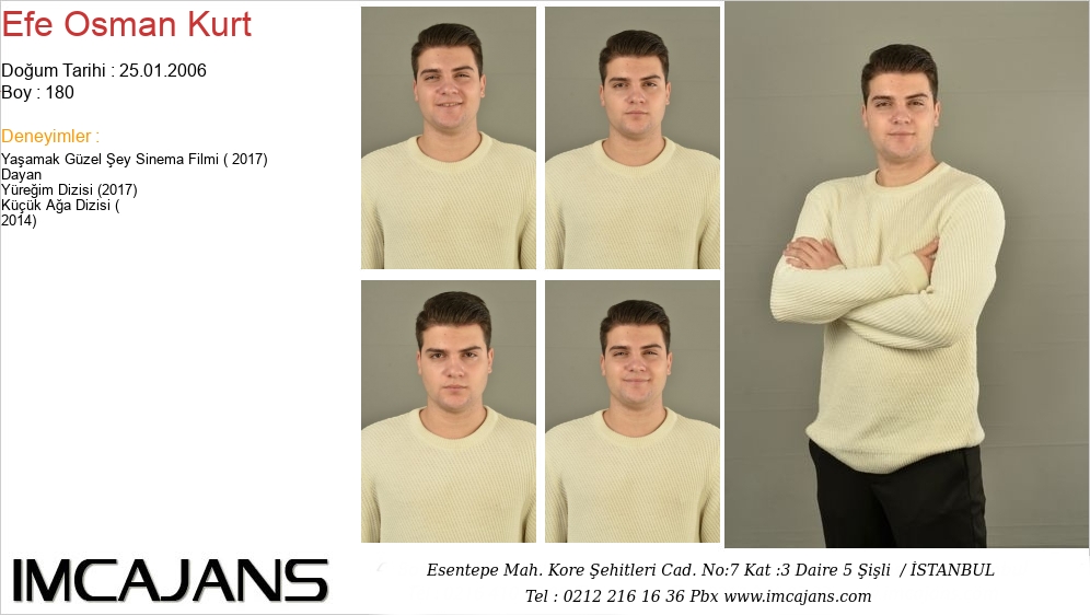 Efe Osman Kurt - IMC AJANS