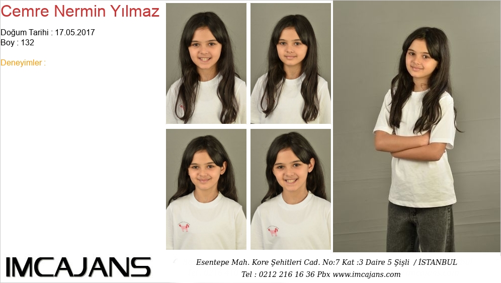 Cemre Nermin Y�lmaz - IMC AJANS