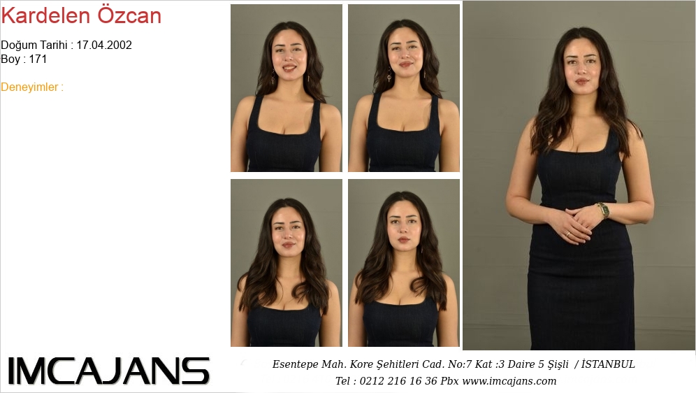 Kardelen �zcan - IMC AJANS